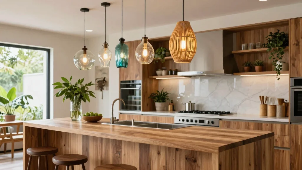 17 Modern Pendant Lighting Kitchen Island Trends