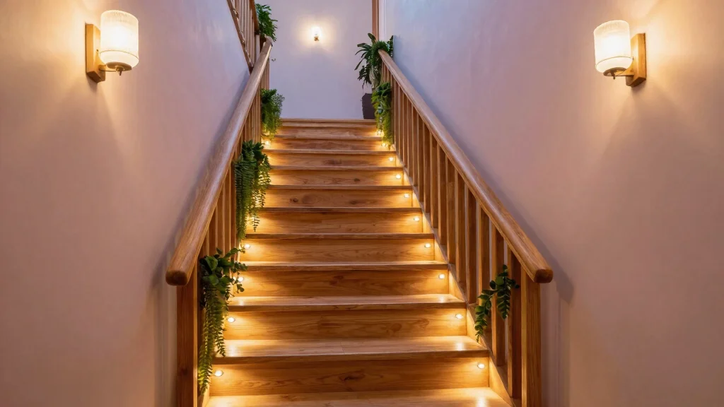 17 Stairs Lighting Ideas for Safety & Ambience