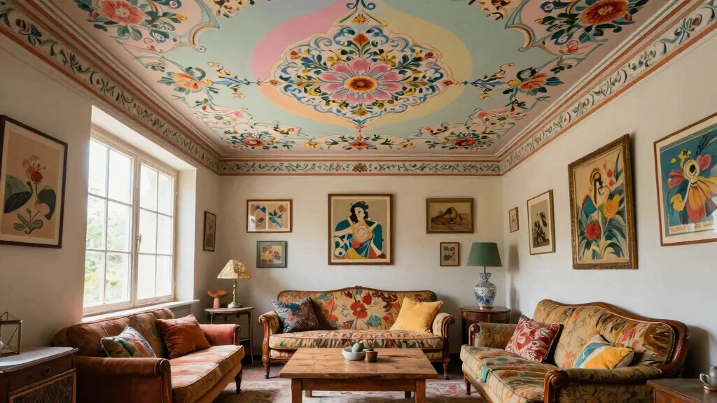 18 Painted Ceiling Ideas That Make a Statement