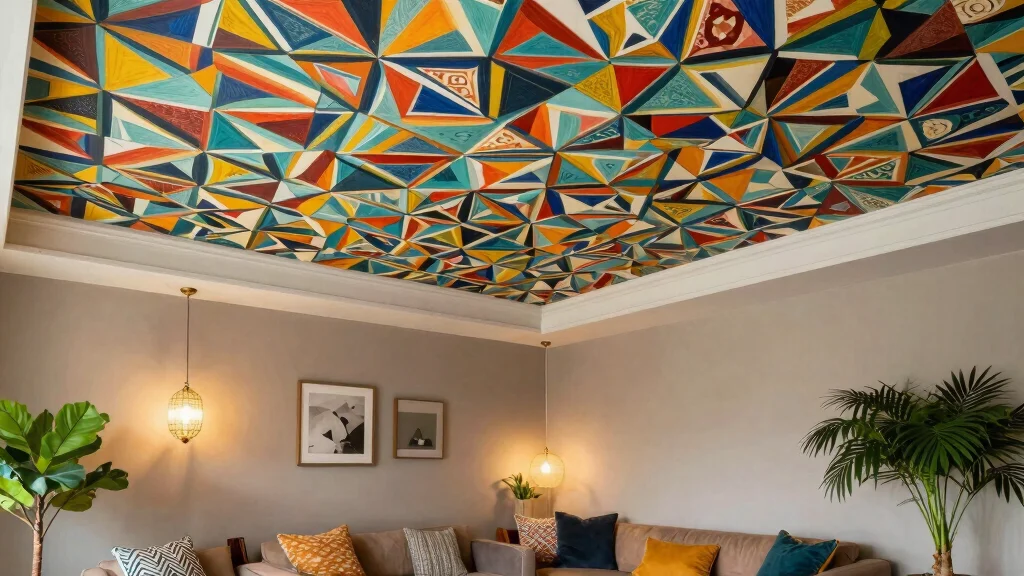 19 Ceiling Wallpaper Ideas for Bold Design