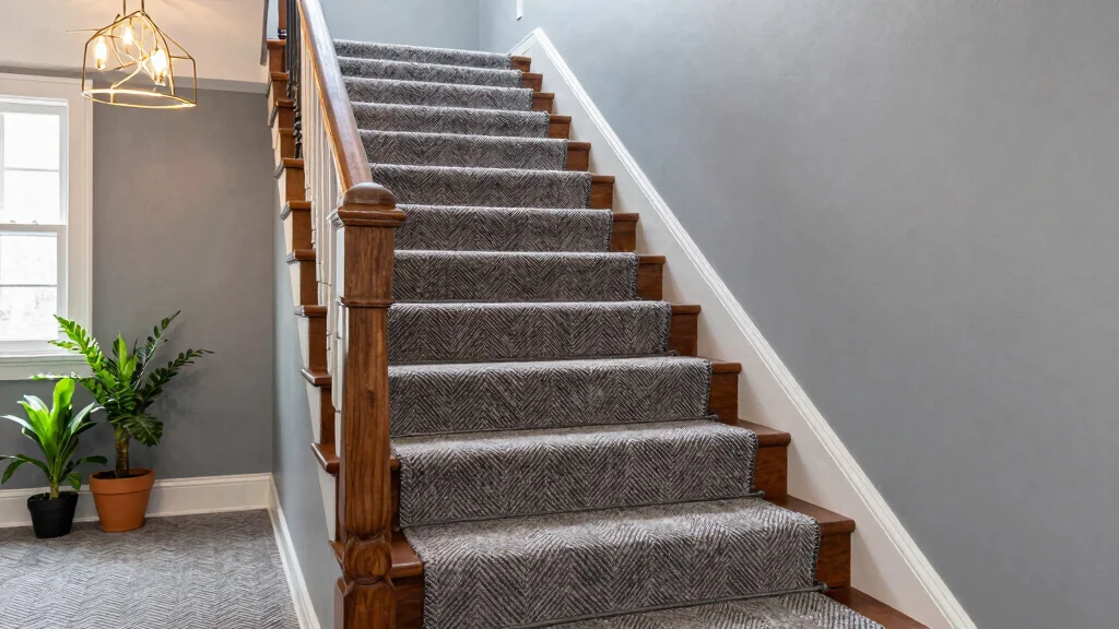 19 Herringbone Carpet Stairs Ideas That Stand Out