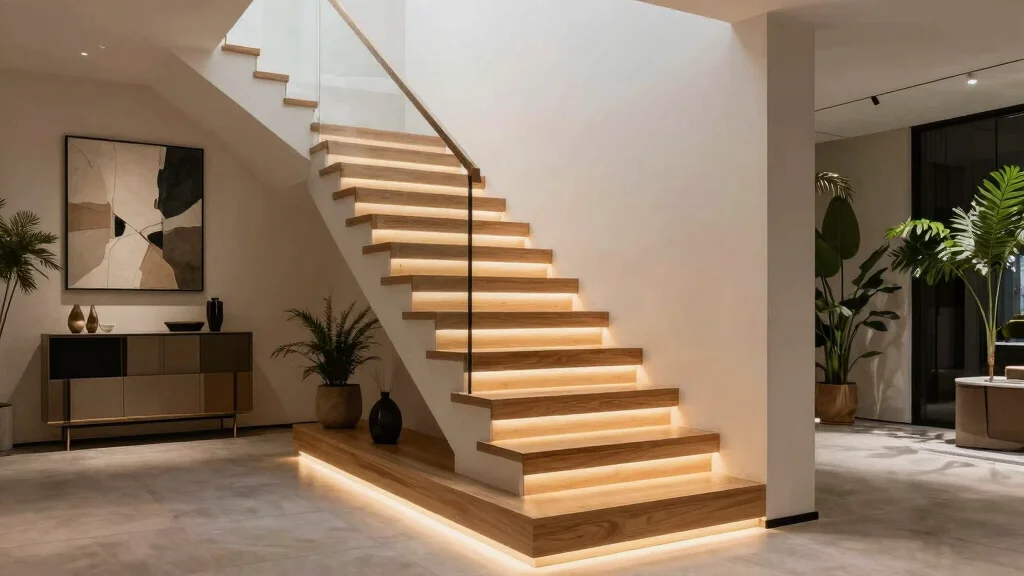 19 Stair Light Ideas That Look Modern