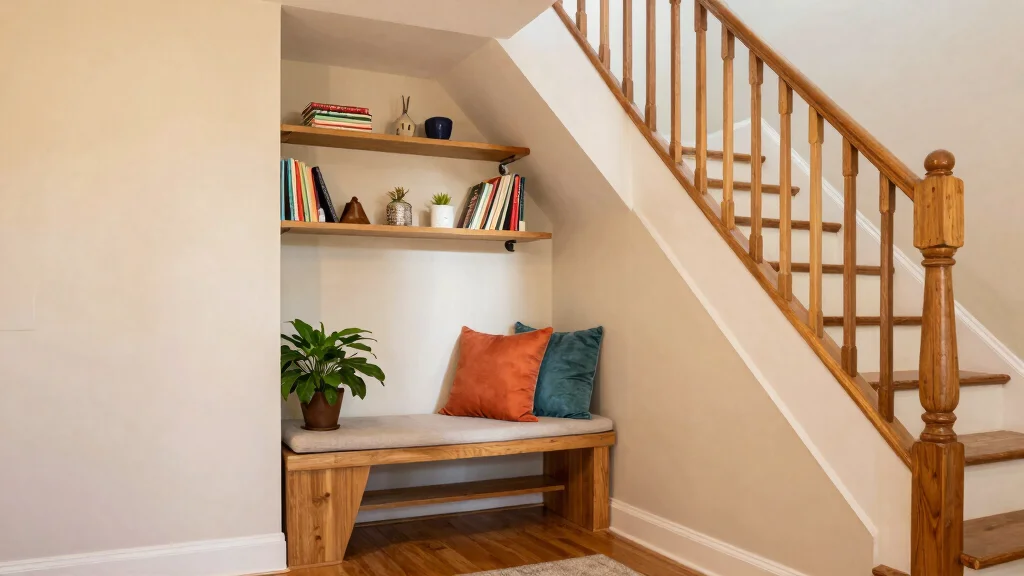 Got An Awkward Stair Corner? 11 Nook Ideas That Make It Useful