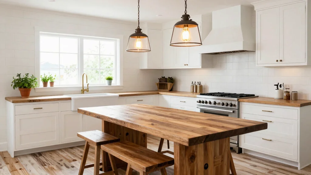 Modern Farmhouse Kitchen Lighting: 13 Ideas That Feel Rustic, Clean, And Current