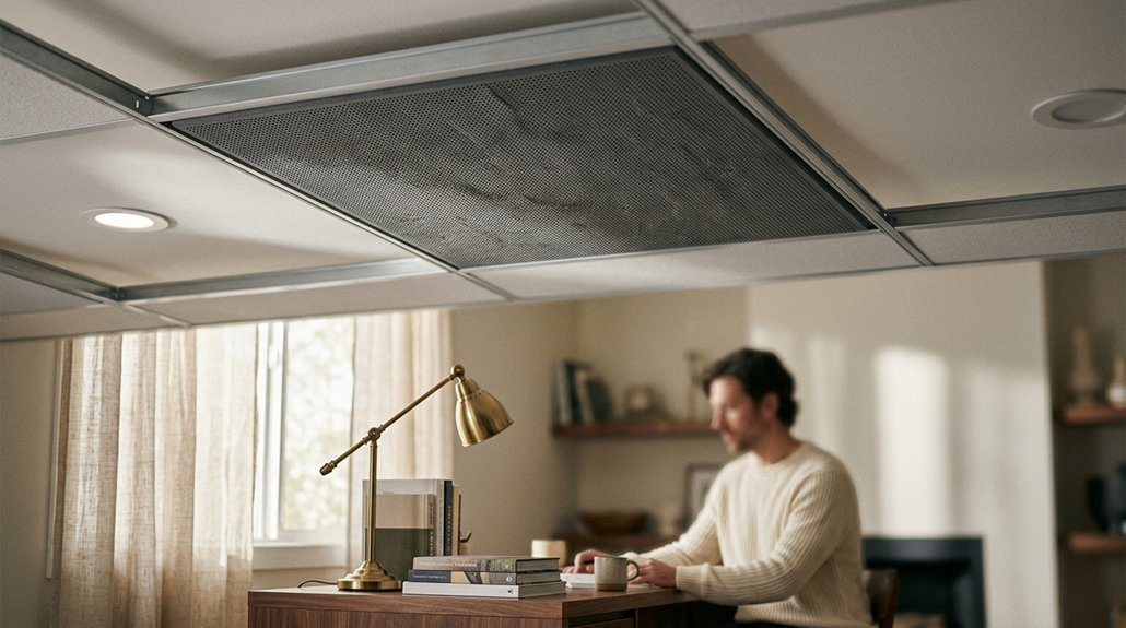best drop ceiling soundproof tiles