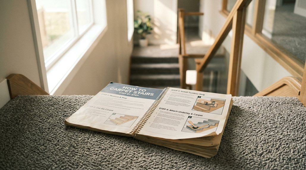 carpet stairs step by step guide
