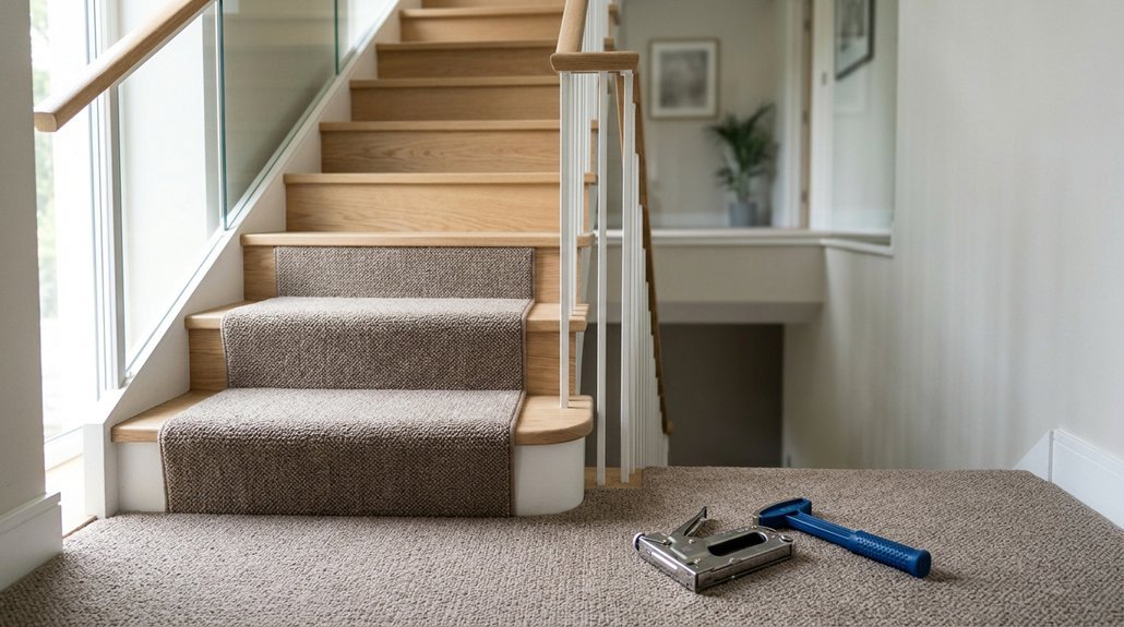 carpet stairs with precision fit