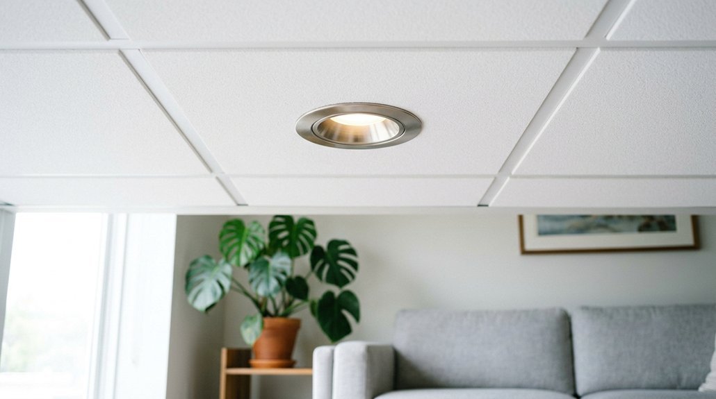 five steps for recessed ceiling lights