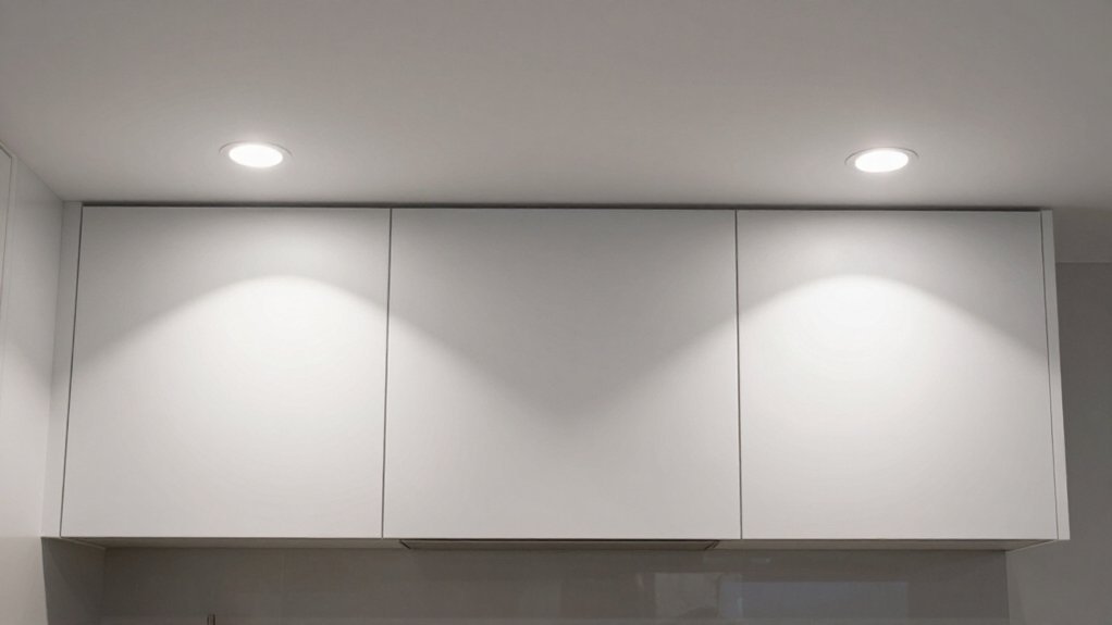 half height can lights spacing