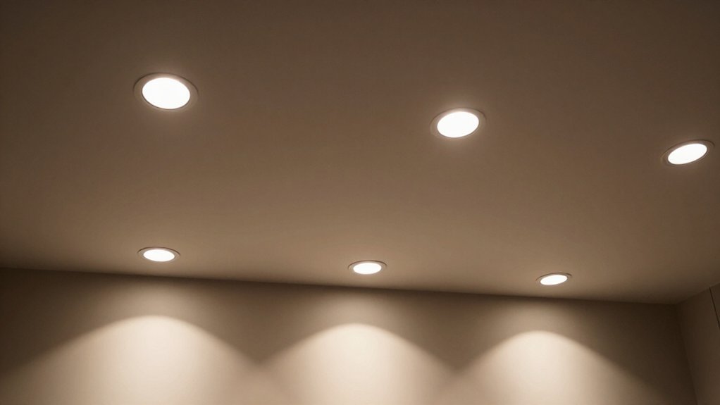 half height recessed lighting spacing