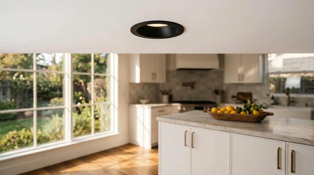 how many kitchen recessed lights
