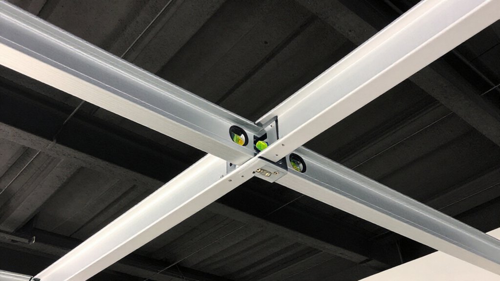 main runners cross tees installed precisely