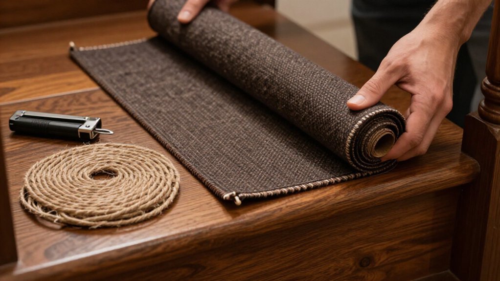 material width and customization determine stair runner performance
