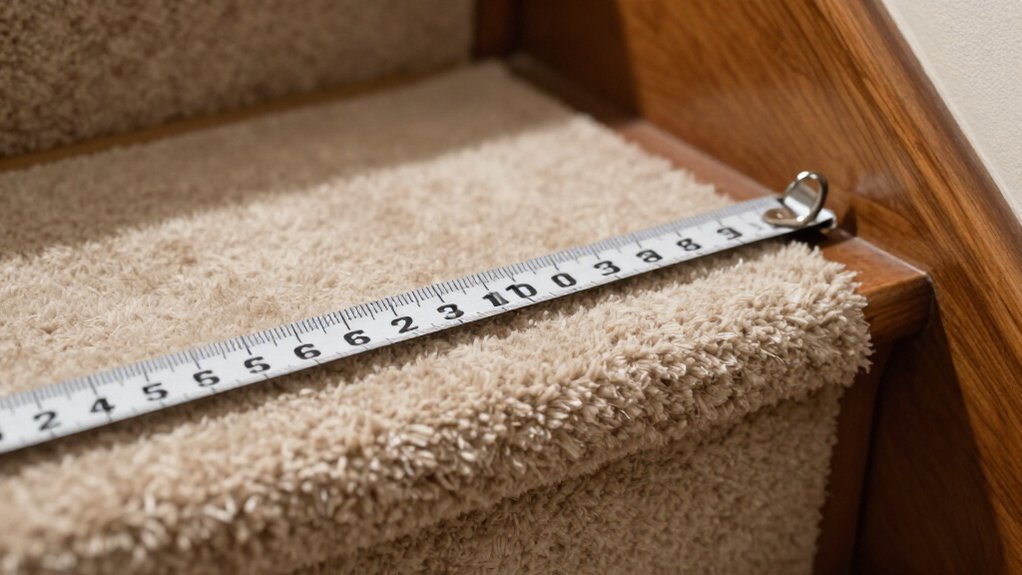 measuring stairs for carpeting