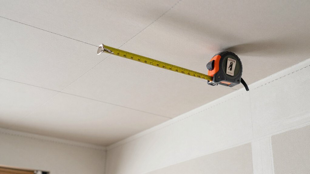 plan ceiling tile border layout