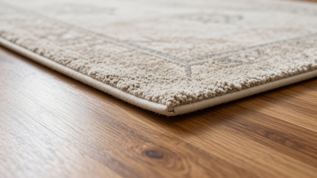 rug pad prevents slipping safely