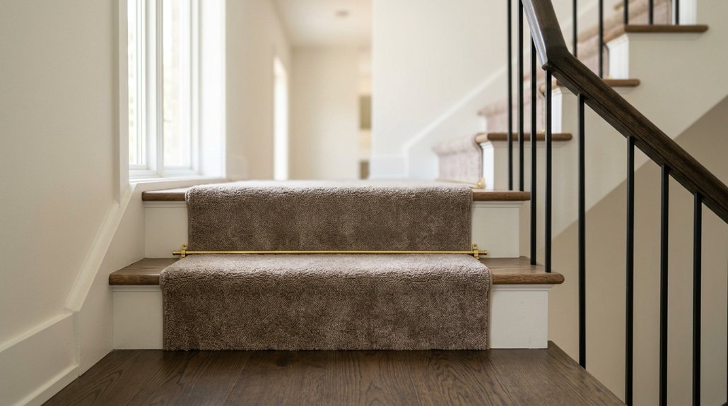 steps to install carpet on stairs
