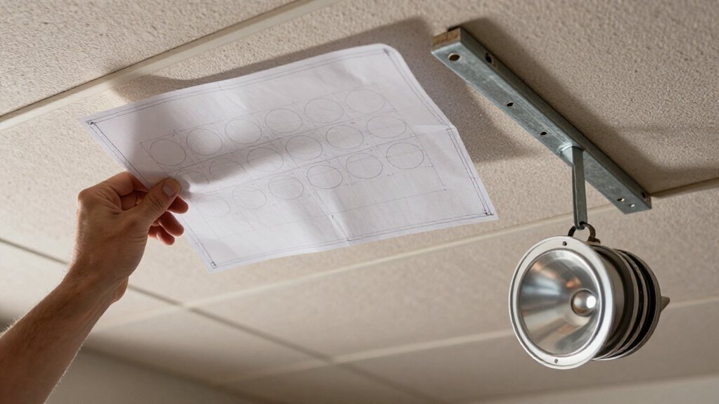 verify drop ceiling weight capacity layout